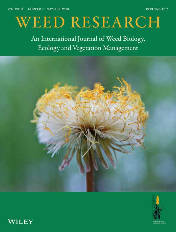 Modelling interactive effects of herbicide application timing and dose for the control of Bromus japonicus in wheat in an arid environment/ژورنال Weed Research