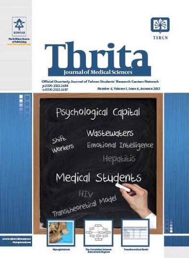 Correlation Between Breast Tumor Size and Lymph Node Involvement in Patients Referring to the Pathology Department of Rasoul Akram Hospital in Iran/جلد 9 نسخه 2 صفحات 0-0 ناشر THRITA JOURNAL OF MEDICAL SCIENCES